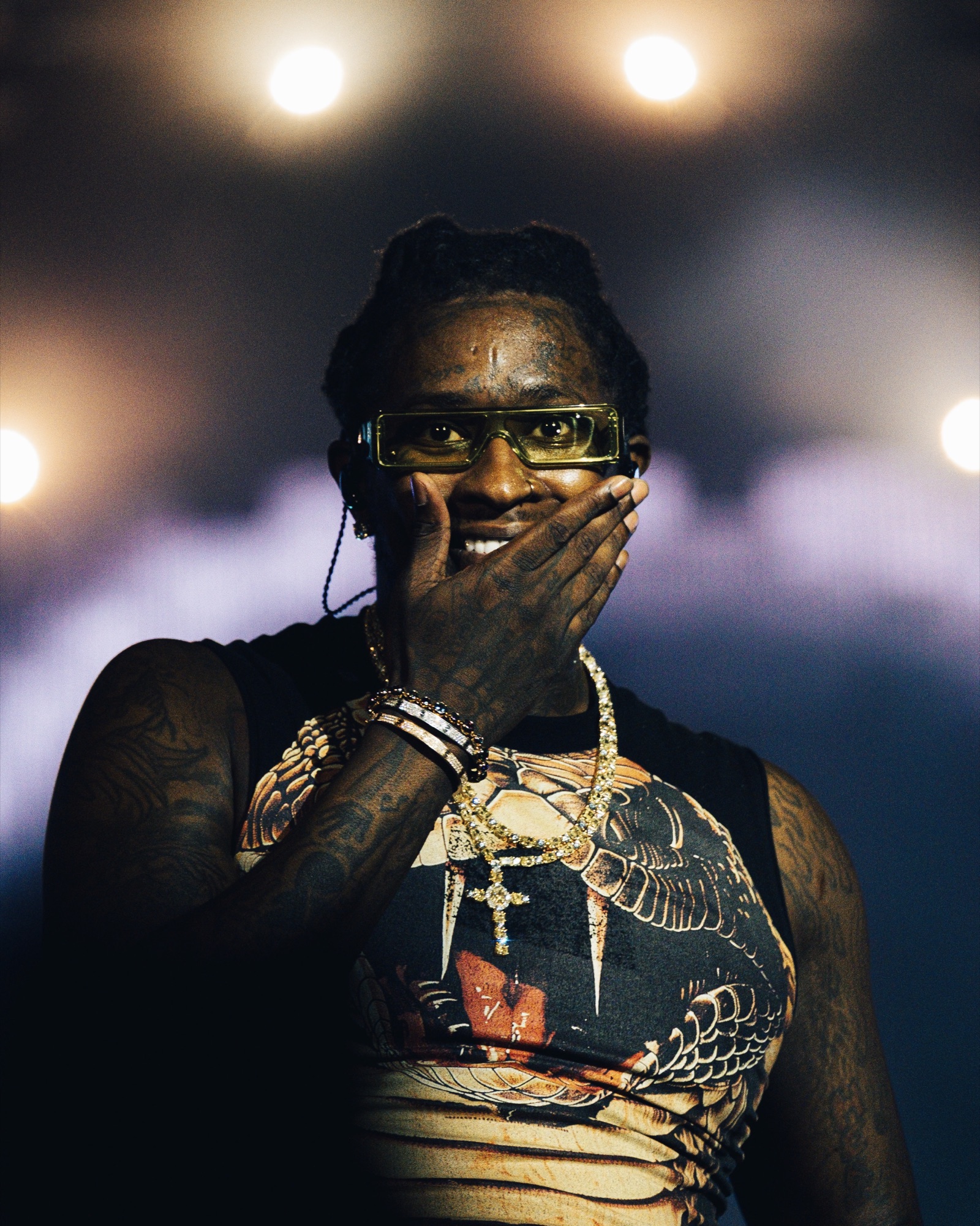 Konzertfoto: Young Thug live auf der Bühne