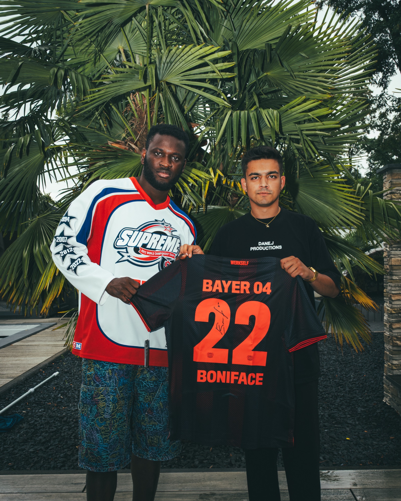 Sportfoto: Victor Boniface in Aktion