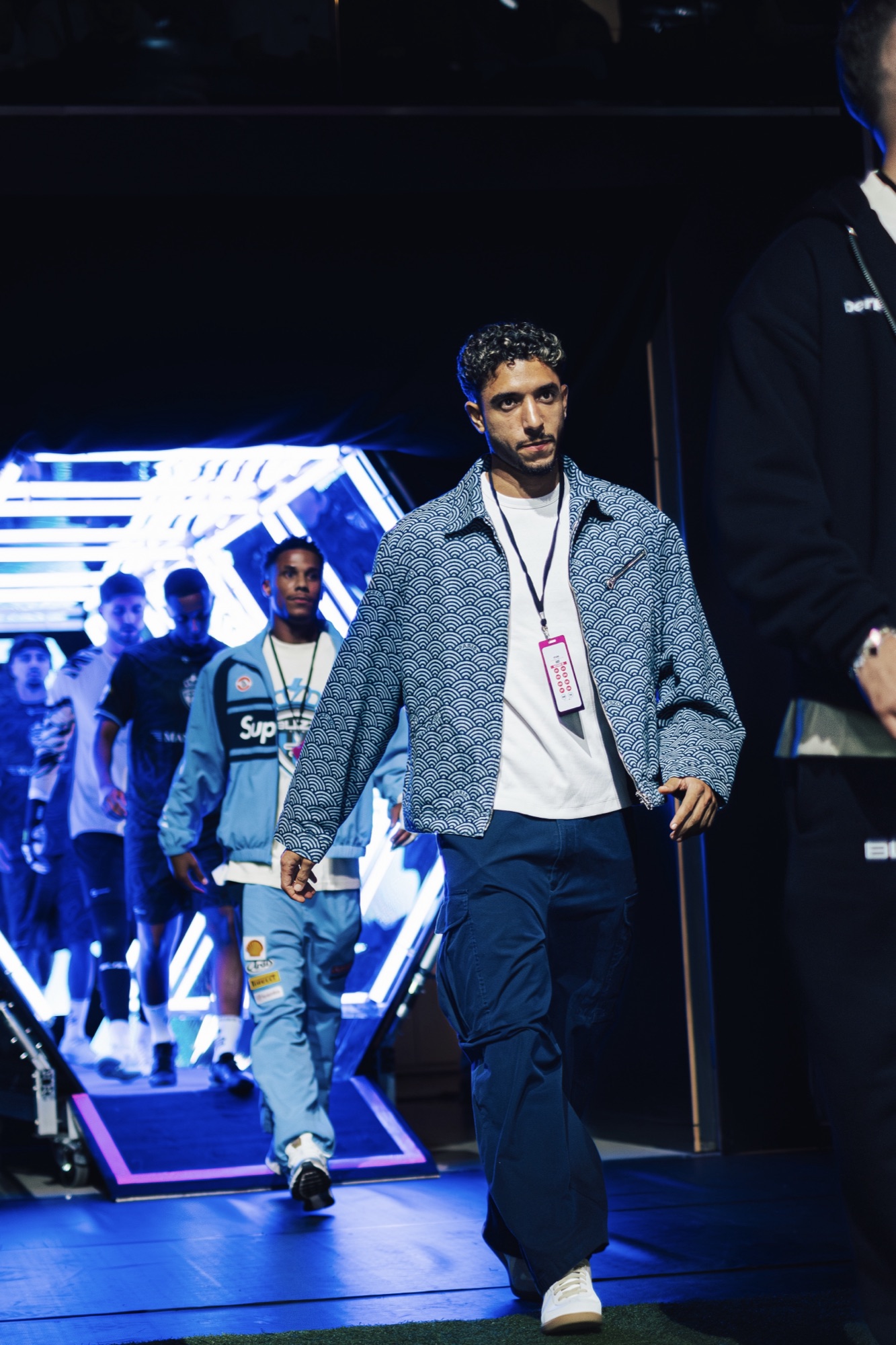 Sportfoto: Omar Mamoush in Aktion